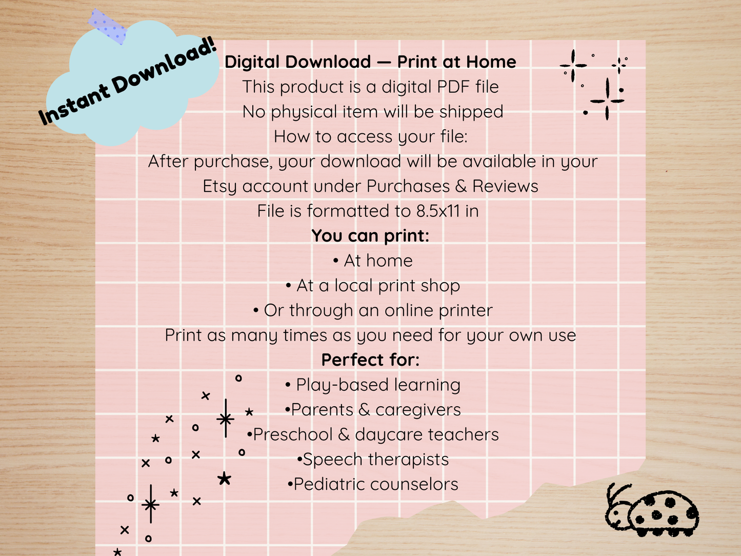DBT-Lite Feeling Framework — Printable Pack for Toddlers & Young Children