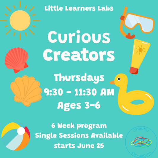 Curious Creators — Thursdays | Summer 2026 | Little Learners Labs