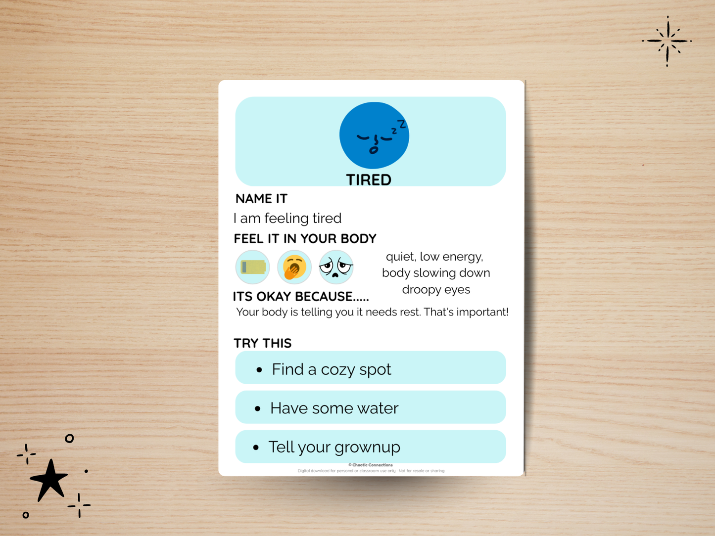 DBT-Lite Feeling Framework — Printable Pack for Toddlers & Young Children