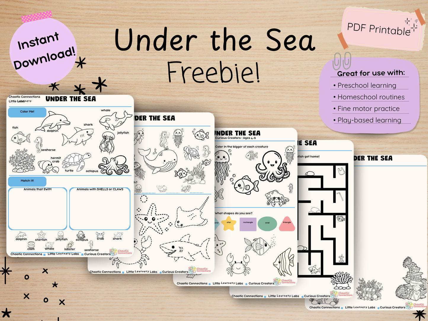 Under the Sea Companion Pack