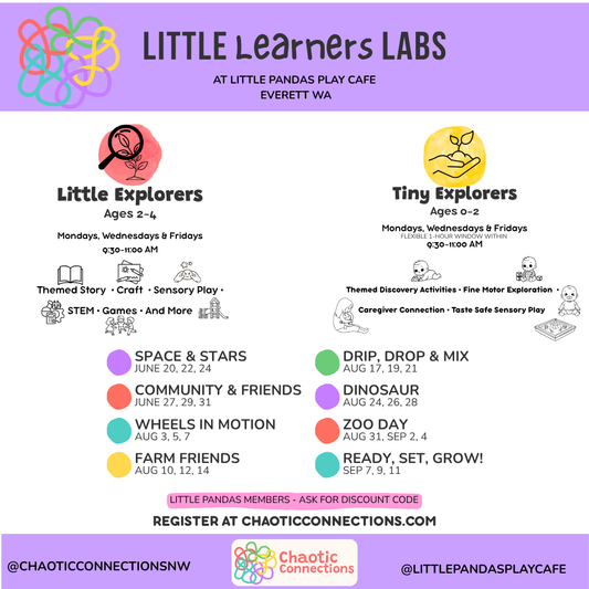 Tiny Explorers Ages 0-2 - August 2026 | Little Learners Labs